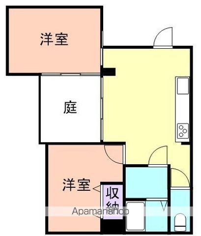 【ラ・グラース市駅前の間取り】