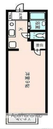 ハイツアルカディア[1K/24m2]の間取図