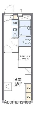 レオパレス御笠川NORTHの間取り写真