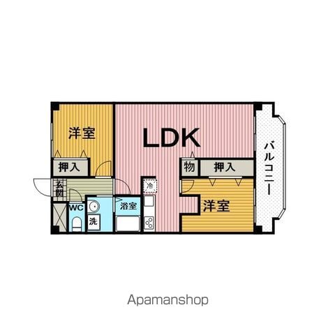 パークハイツアイリス2号館の間取り写真