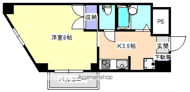 マンション雄創の間取り写真
