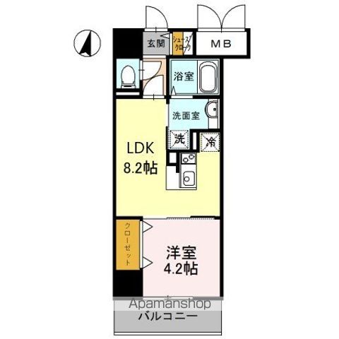 ザ　カームの間取り