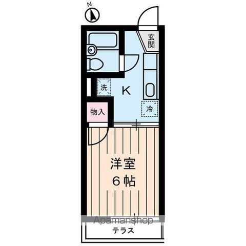 【武蔵野市吉祥寺東町のアパートの間取り】