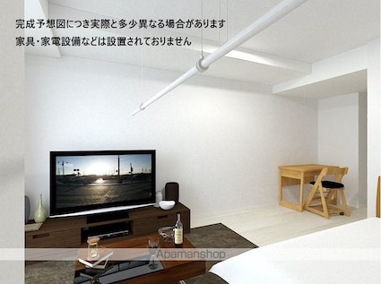 ＢＵＬＬ　ｈｏｕｓｅ[1K/30.8m2]のリビング・居間1