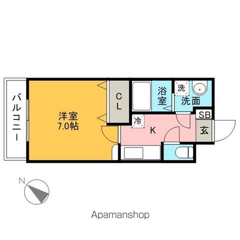 エンクレスト博多駅前IIIの間取り写真