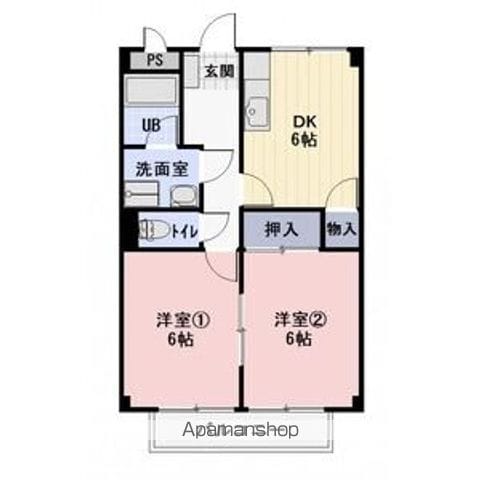 プラージュMの間取り写真