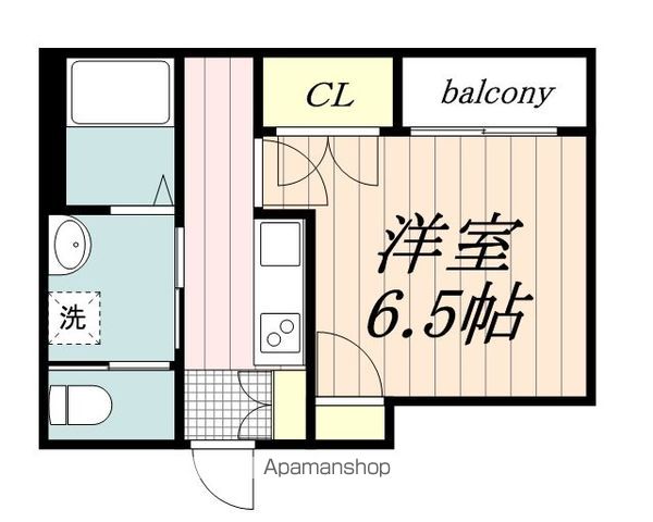 Ｒ 201 ｜ 千葉県千葉市稲毛区轟町４丁目8-8（賃貸マンション1K・2階・27.05㎡） その2