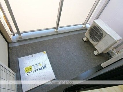 東京都新宿区新宿５丁目[1K/25.02m2]のバルコニー