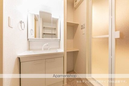 ラ・フルール　Ｓ[2LDK/57.25m2]の洗面所