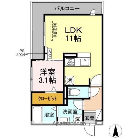 DーHILLS野口の間取り写真