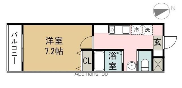 A・CITY港陽の間取り写真