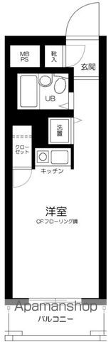 リバティヒルズ中野江原の間取り写真