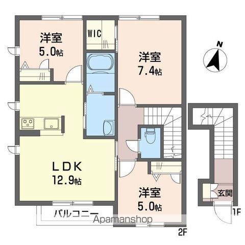 LA FRAISEの間取り写真