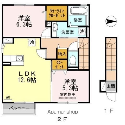 ヴィオーラの間取り写真