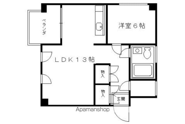 北野885の間取り写真