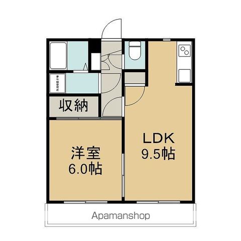クール永吉の間取り写真