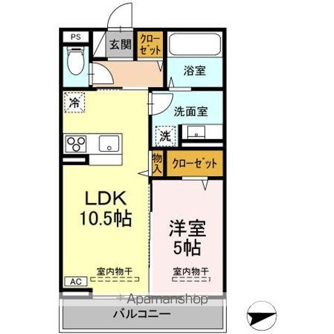 グランスクエア III番館の間取り写真