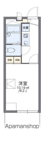 【レオパレスカワキタの間取り】