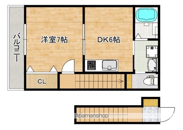レユシール中山中町の間取り写真
