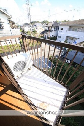 ハウスミント[1K/21.48m2]のバルコニー