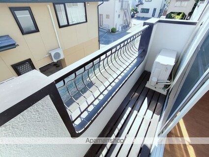 ホワイティー沙羅Ｂ棟[2DK/47.79m2]のバルコニー