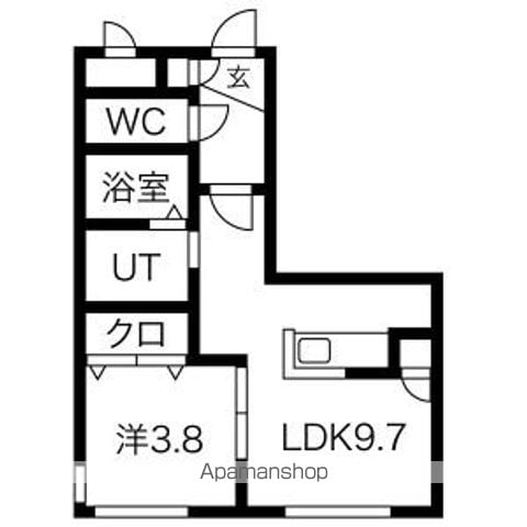 HALENIX札幌医大前の間取り写真
