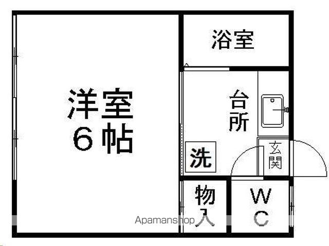 ハイツ光の間取り写真