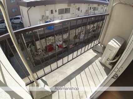 ニュー穂高荘[2K/43m2]のバルコニー