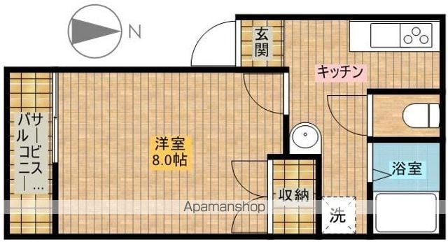 レイクヒルズの間取り写真