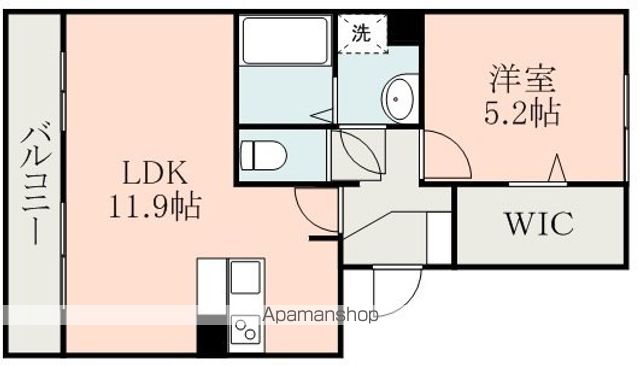 タウンフォートIA棟の間取り写真