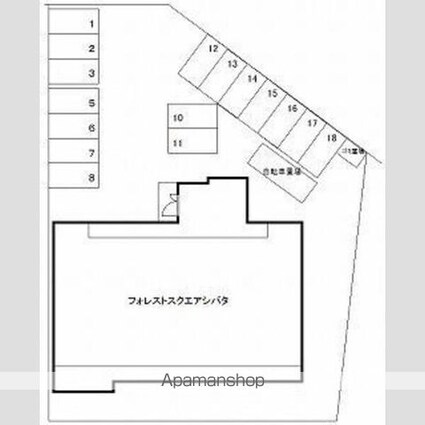 フォレストスクエア　シバタ[2LDK/56.76m2]のその他内装1
