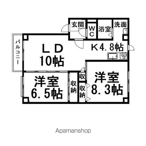 COCOHOUSEの間取り写真