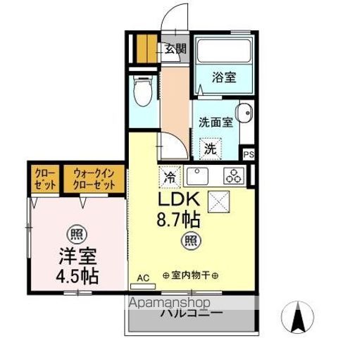 カサブランカⅡの間取り