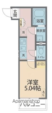 カインドネス橋本GRANDEの間取り写真