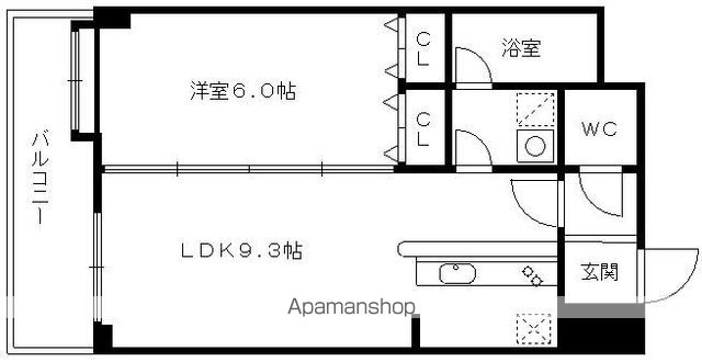 【ルピエ舞鶴の間取り】