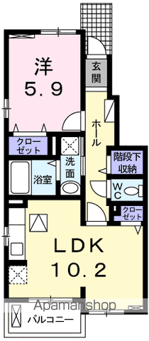 ラフレシールの間取り写真