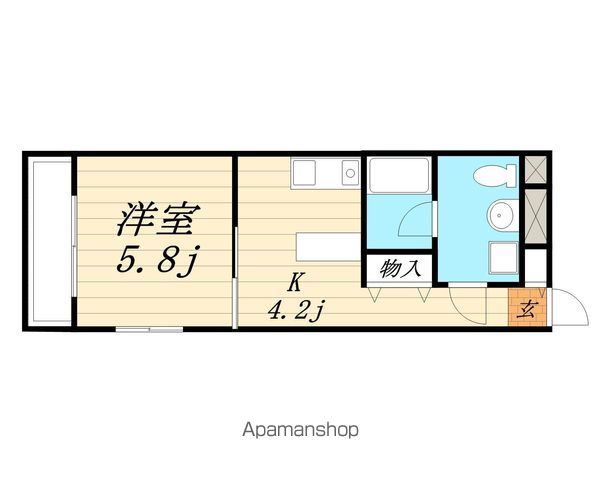 コンフォート吉野の間取り