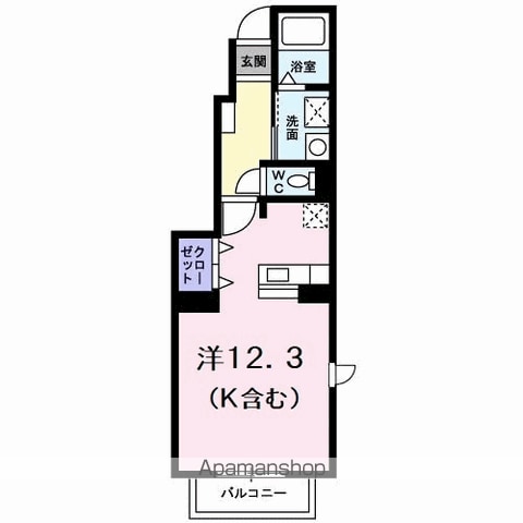 ルミナス藍住Aの間取り写真