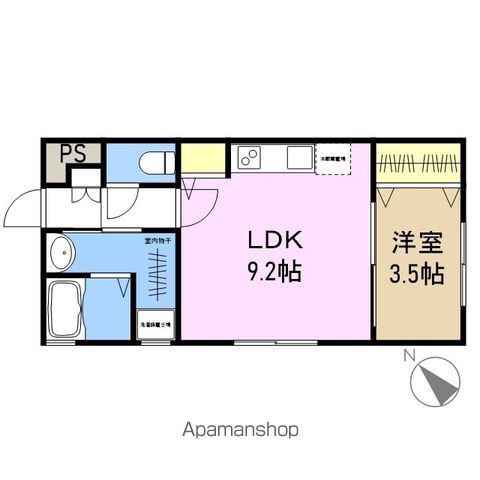 COCOON有明台の間取り写真