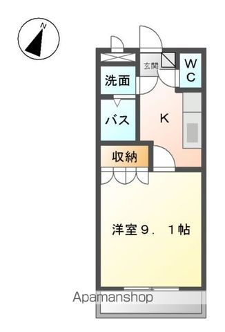 コンフォースIIの間取り写真