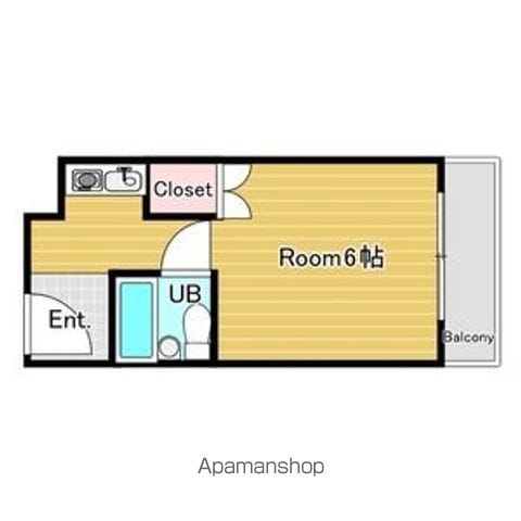 ベルハイツ中書島の間取り写真