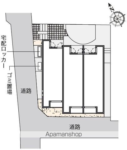 クレイノパピルス 103 ｜ 東京都北区中里３丁目19-2（賃貸アパート1K・1階・26.37㎡） その16