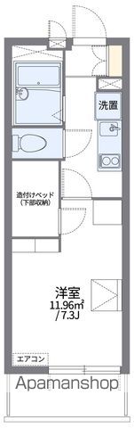 レオパレスヴィハール南六郷の間取り写真