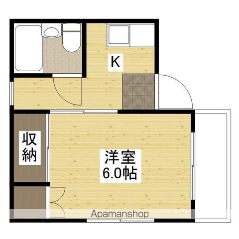 旭マンションの間取り写真