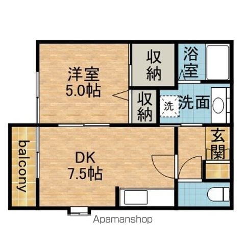 パル平泉の間取り写真