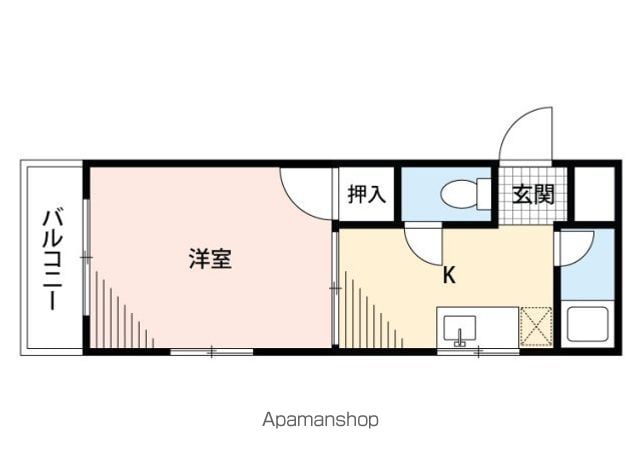 【福岡市早良区昭代のマンションの間取り】