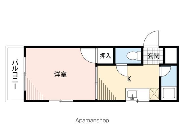 福岡市早良区昭代のマンションの間取り