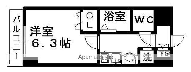 プレサンス泉セントマークの間取り写真