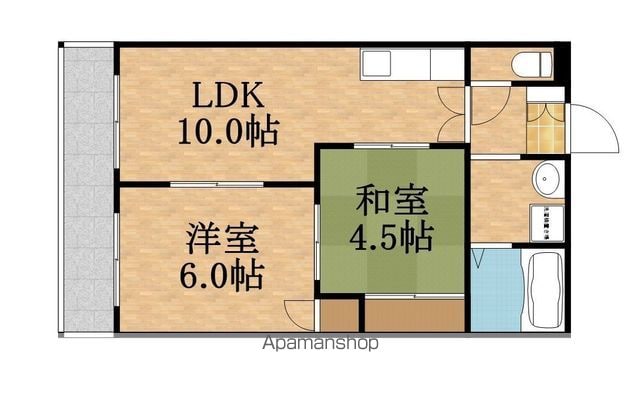 メゾン深江の間取り写真