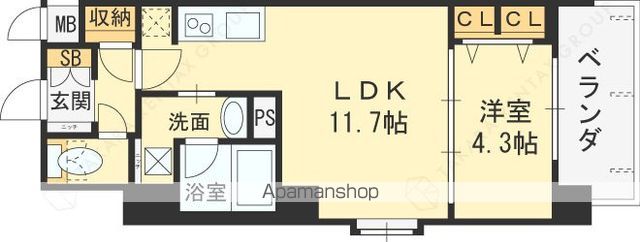LA GRACE FUKUSHIMAIIの間取り写真